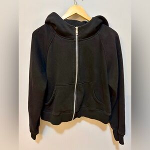 Automet Women's Black Hoodie Jacket